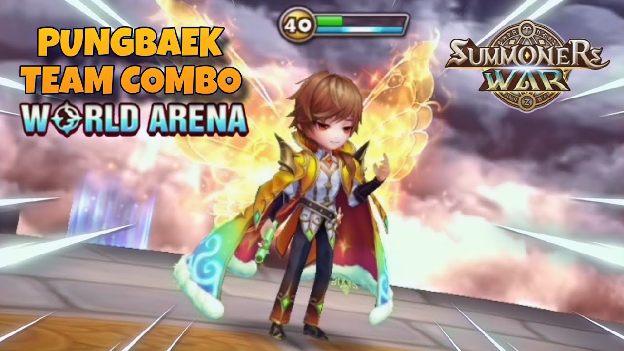 Pungbaek Team Combo in World Arena Ep. 2 - Summoners War