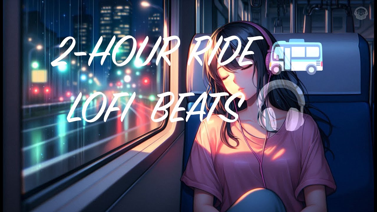 2 HOURS: Evening Bus Ride Lofi 🚌🌙🎧 for Deep Comfort & Study