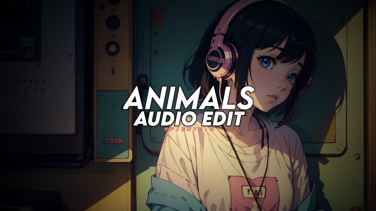 animals - maroon 5 (slowed) [edit audio]