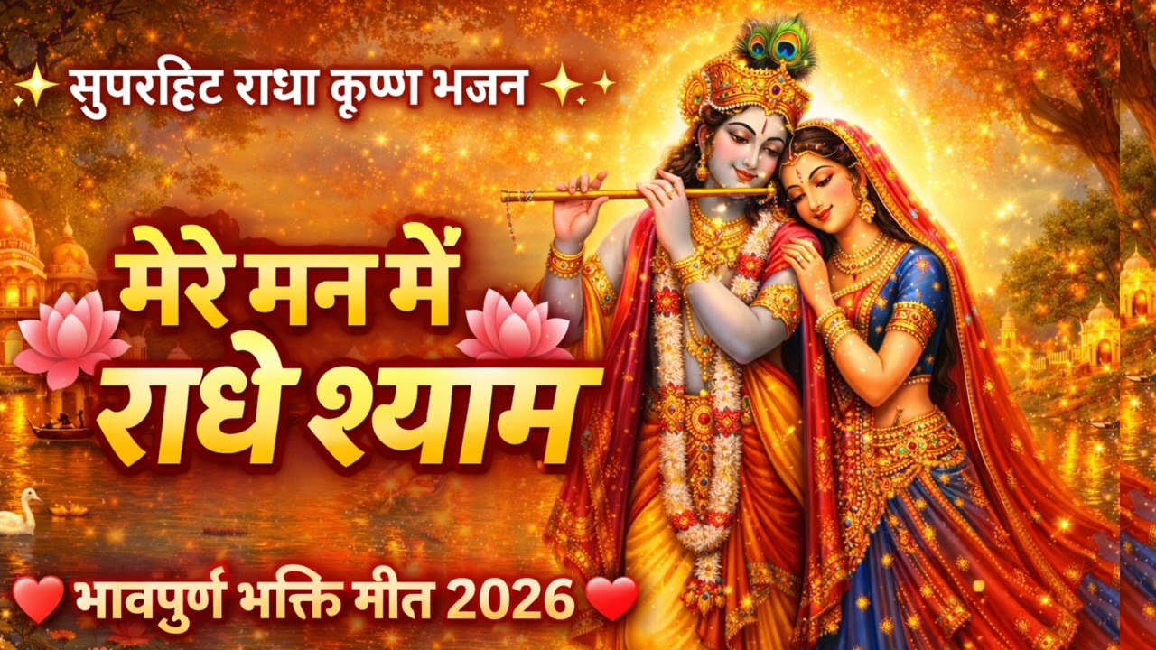 मेरे मन में बसो राधे श्याम | सुपरहिट राधा कृष्ण भजन 2026 | New Radha Krishna Bhajan | Bhakti Song