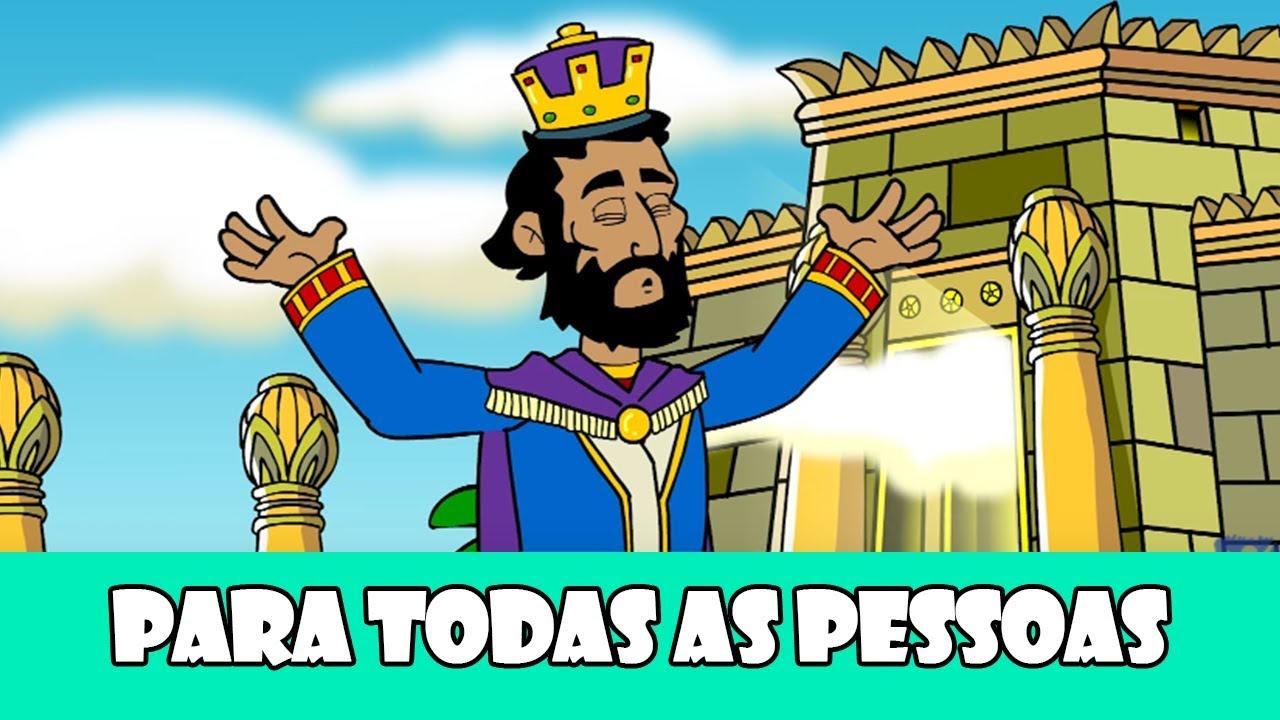 DESENHOS BÍBLICOS - UM TEMPLO PARA TODAS AS PESSOAS