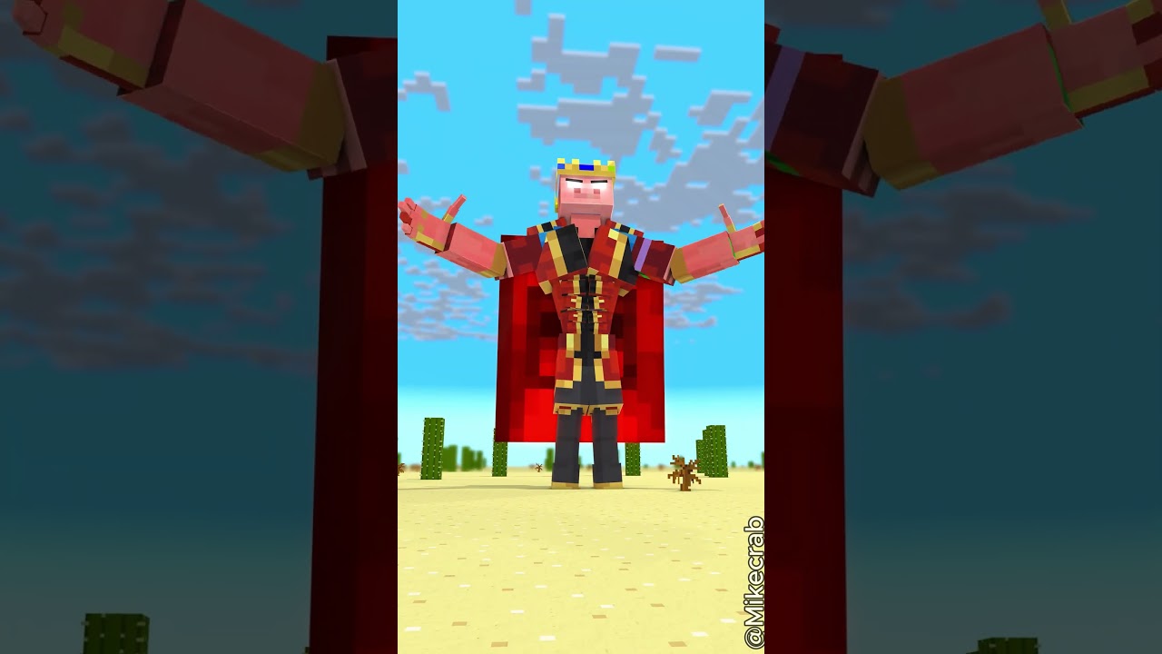 Zombie Becomes Giant King Herobrine in Doctor Strange Challenge ⌚⚡⌚| Transform Watch