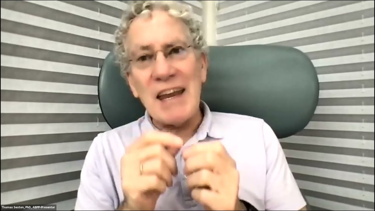 Meet the Guest Therapist   Dr  Thomas Sexton Functional Family Therapy Online