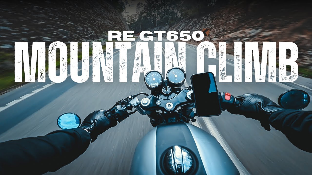 POV: Royal Enfield Continental GT650 MOUNTAIN CLIMB - does it have enough power?