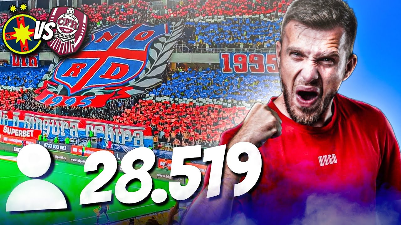 DIN NOU ACASA ! FCSB vs CFR CLUJ ⚽
