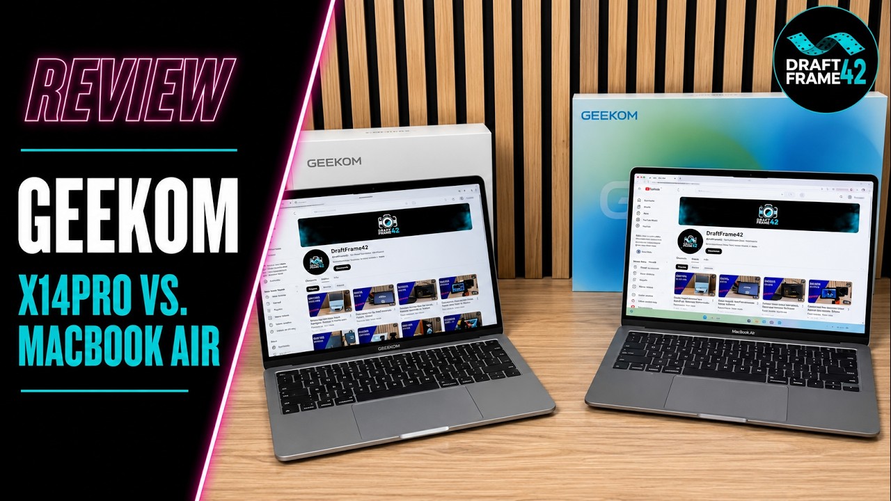 Geekom X14 Pro vs MacBook Air 13 - Triff die richtige Wahl - Review