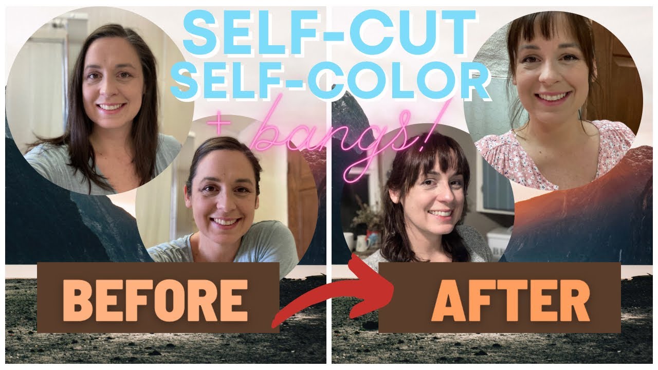 Cutting my own bangs?!?! + ESalon unboxing and review!