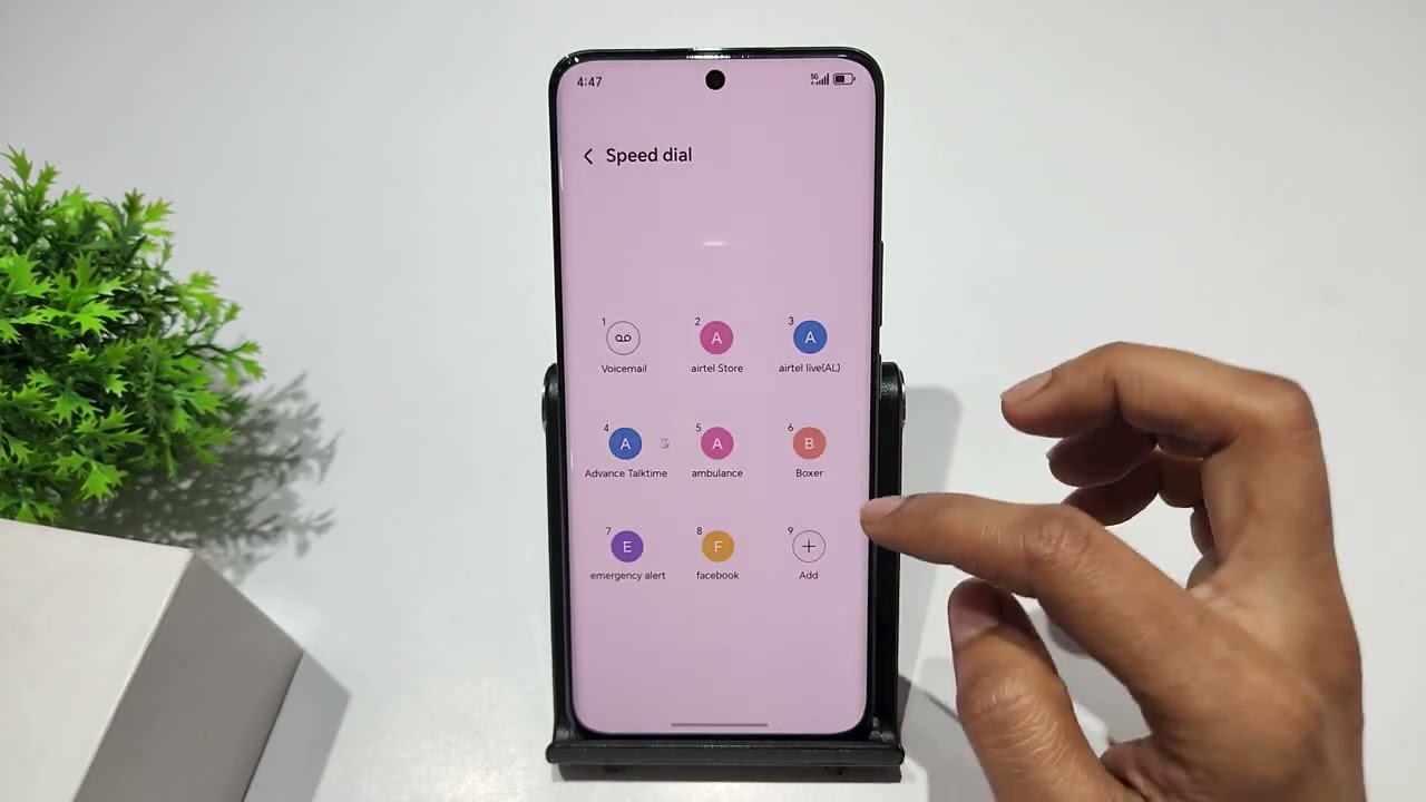 How to set speed dial in honor x7c 5g | honor x7d me speed dial kaise set kare