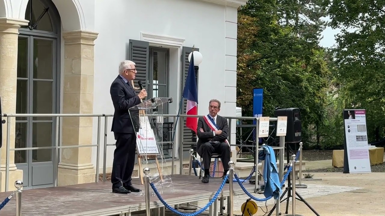 Message du président Macron à l'occasion de la réouverture de la Villa Viardot à Bougival