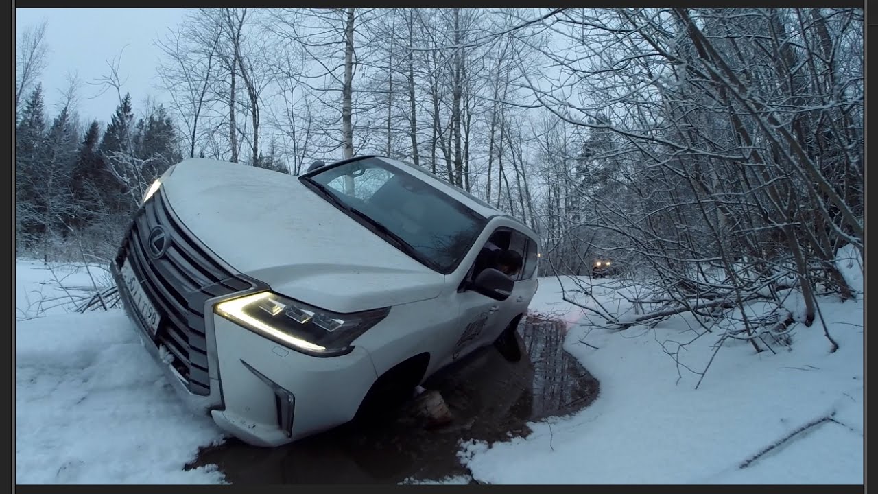 Как угробить новый LEXUS LX 570 за один OFF-road ?