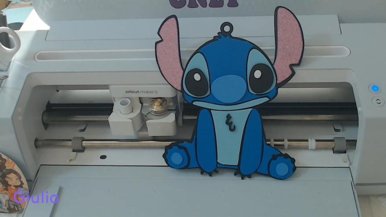 taglio della gomma eva liscia e glitterata con Cricut Maker