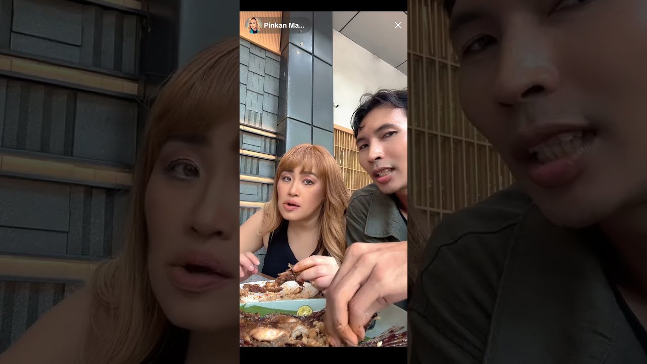 Pinkan Mambo dan Arya Khan Makan Siang Seromantis Ini
