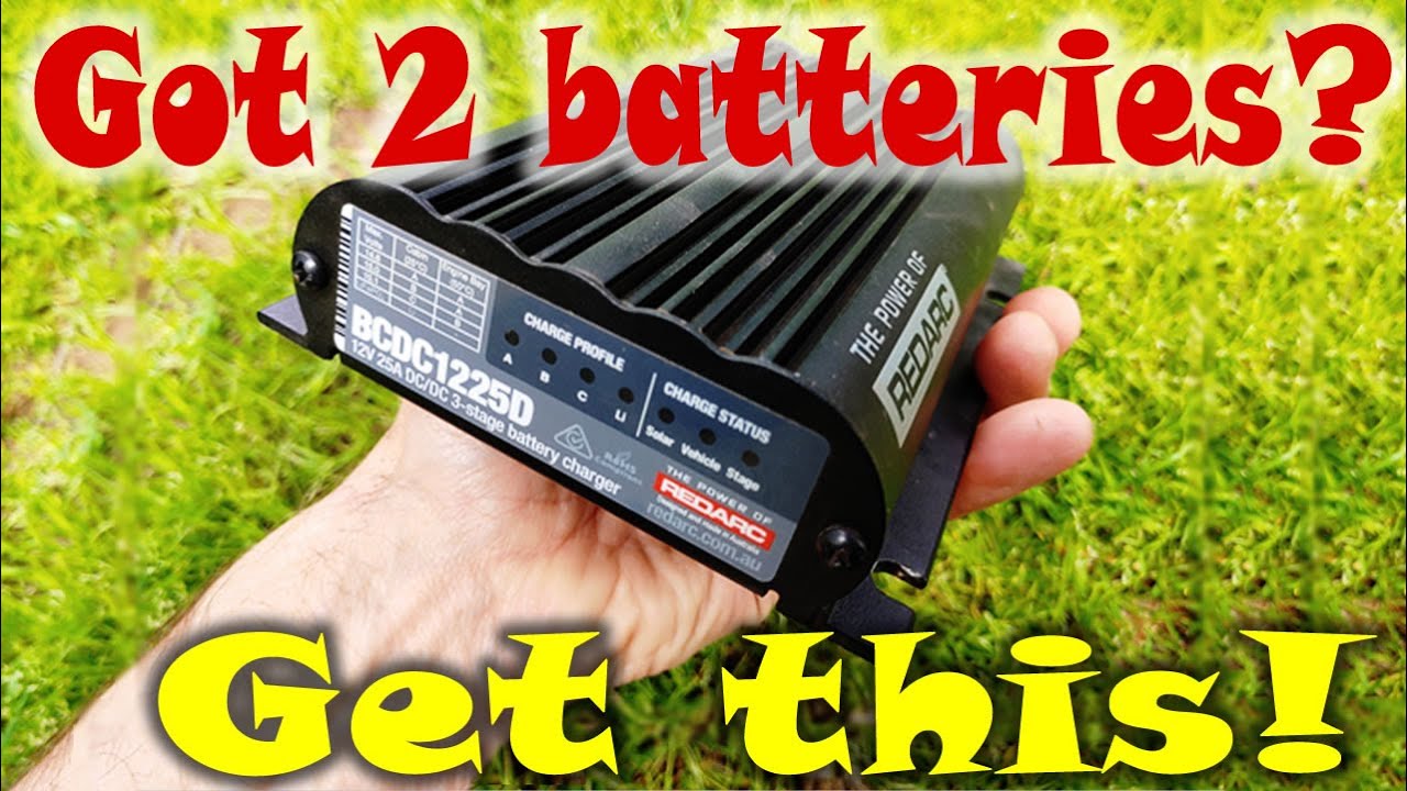 REDARC BCDC1225 DC-DC Battery Charger Review - How to PROPERLY charge caravan batteries!