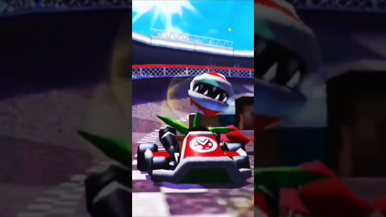Piranha Plant is in Mario Kart 7 