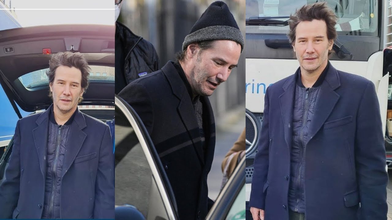 Keanu Reeves Looks Cute Without Beard As He Walks In Streets of Berlin / April 29, 2021