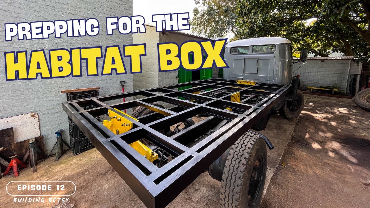 Building Our Camper Floor DIY | Building Betsy - EPISODE 12 | Expedition Vehicle Build