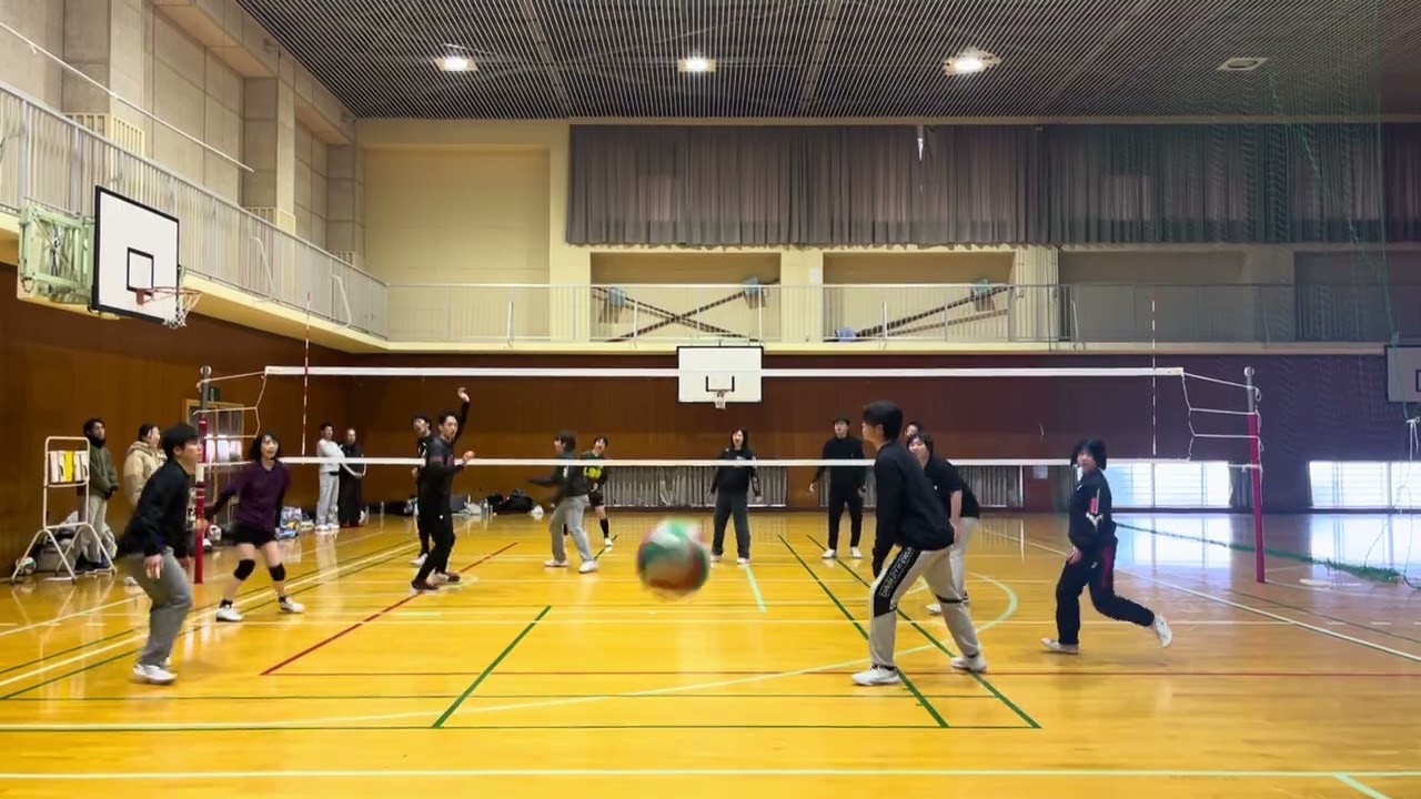1/25 トンバレ杯 100億年LOVE vs おとうふめんたる 1セット目