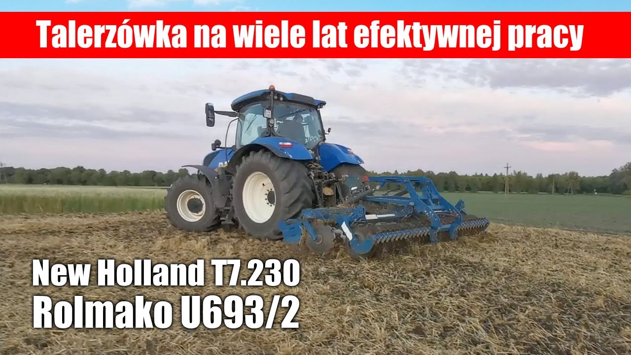 Brona talerzowa Rolmako&nbsp;U693/2 &ndash; maszyna na wiele lat efektywnej pracy