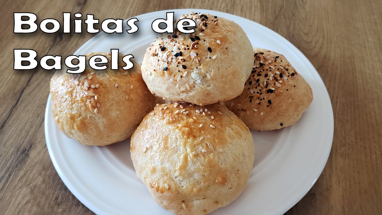 Receta de Como Hacer Bolitas de Bagel | Desayuno Facil y Delicioso | Bagel Balls Breakfast Recipe