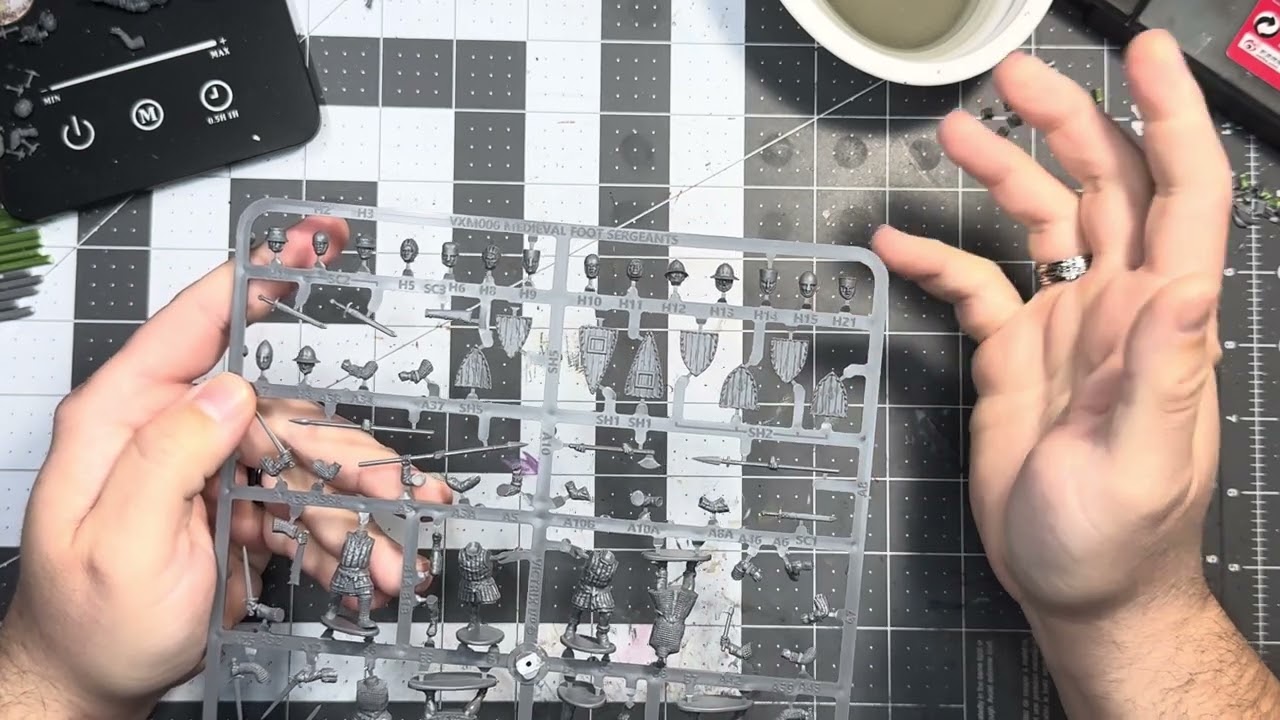 Victrix Medieval Serjeants Sprue Review