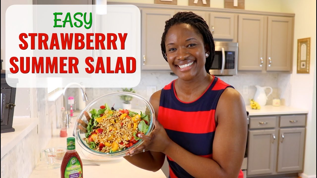 Easy Strawberry Salad Recipe - Only 5 Ingredients