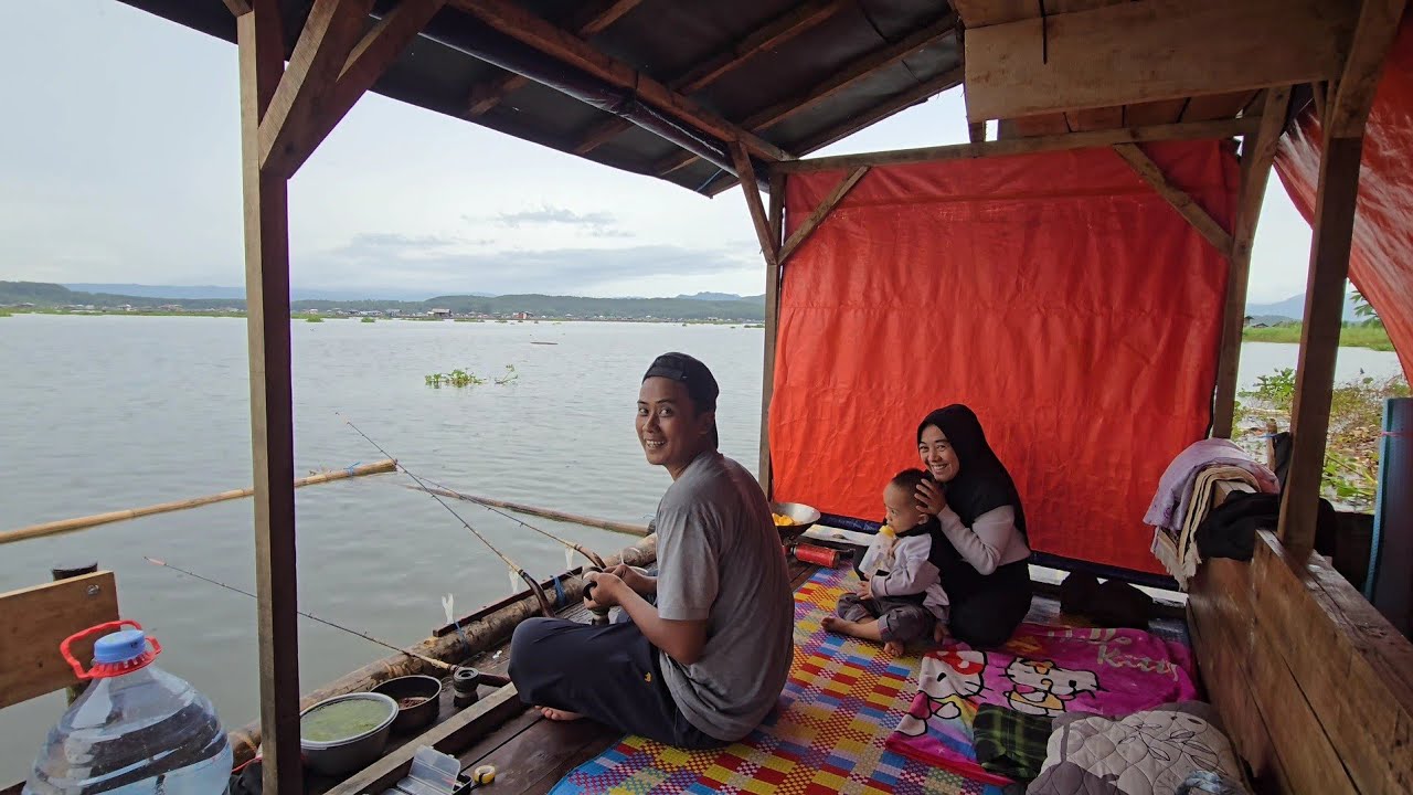 CAMP FISHING Ep.494 Rezeki di Hari ke 18 Bulan Ramadhan nikmat Buka Puasa Kolek dan Bakso Cirata