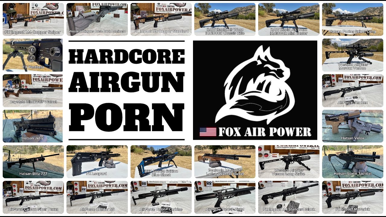 A COLLECTION OF COOL AIRGUNS HERE AT FOX AIR POWER 👏👏👏