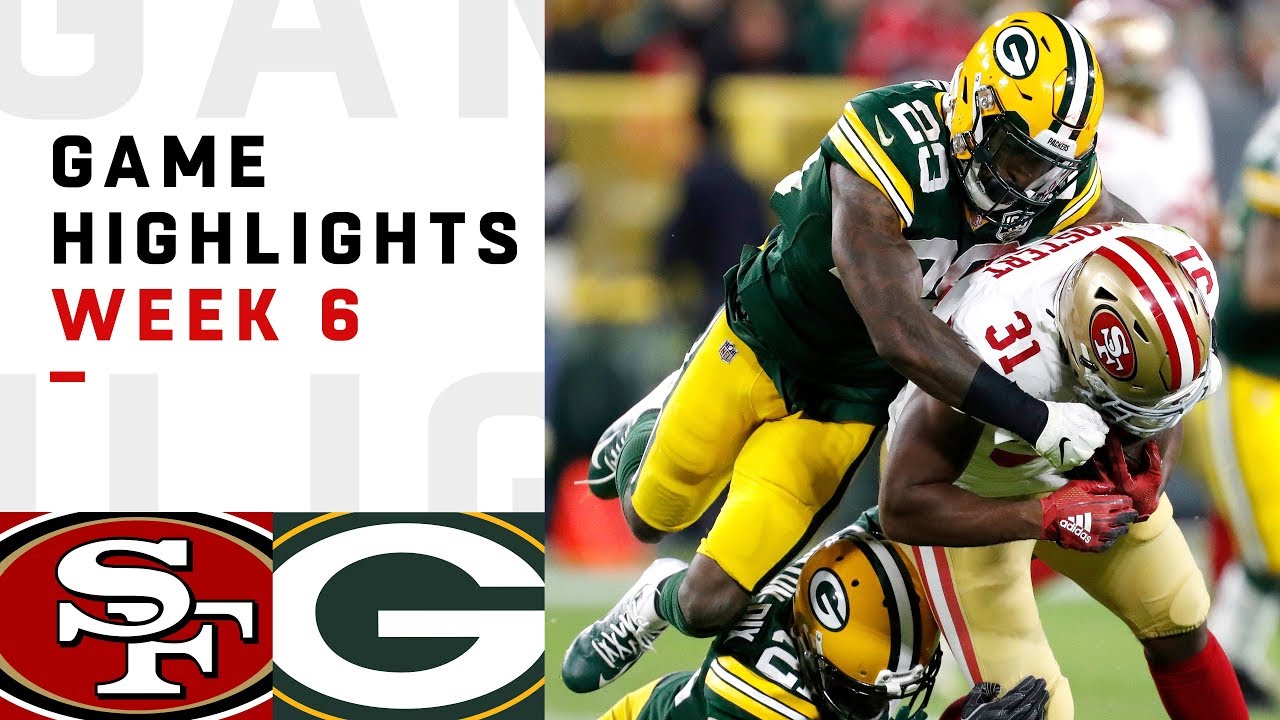49ers vs. Packers Week 6 Highlights | NFL 2018