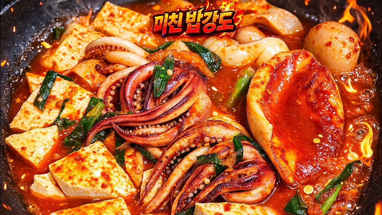 연매출 11억집 특제소스로 초간단 오징어두루치기 ~