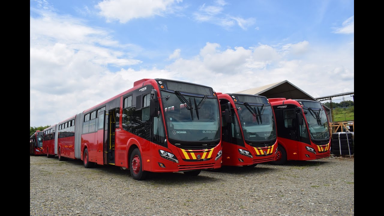 Busscar Urbanuss Pluss S5 Biarticulado - Scania F340 Gas EuroVI #QuedateEnCasa