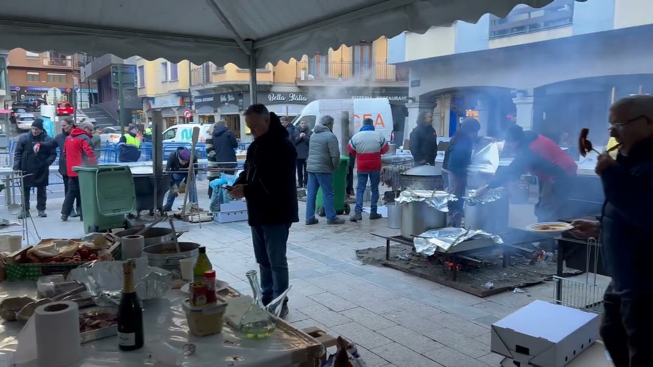 Preparatius escudella Andorra la Vella