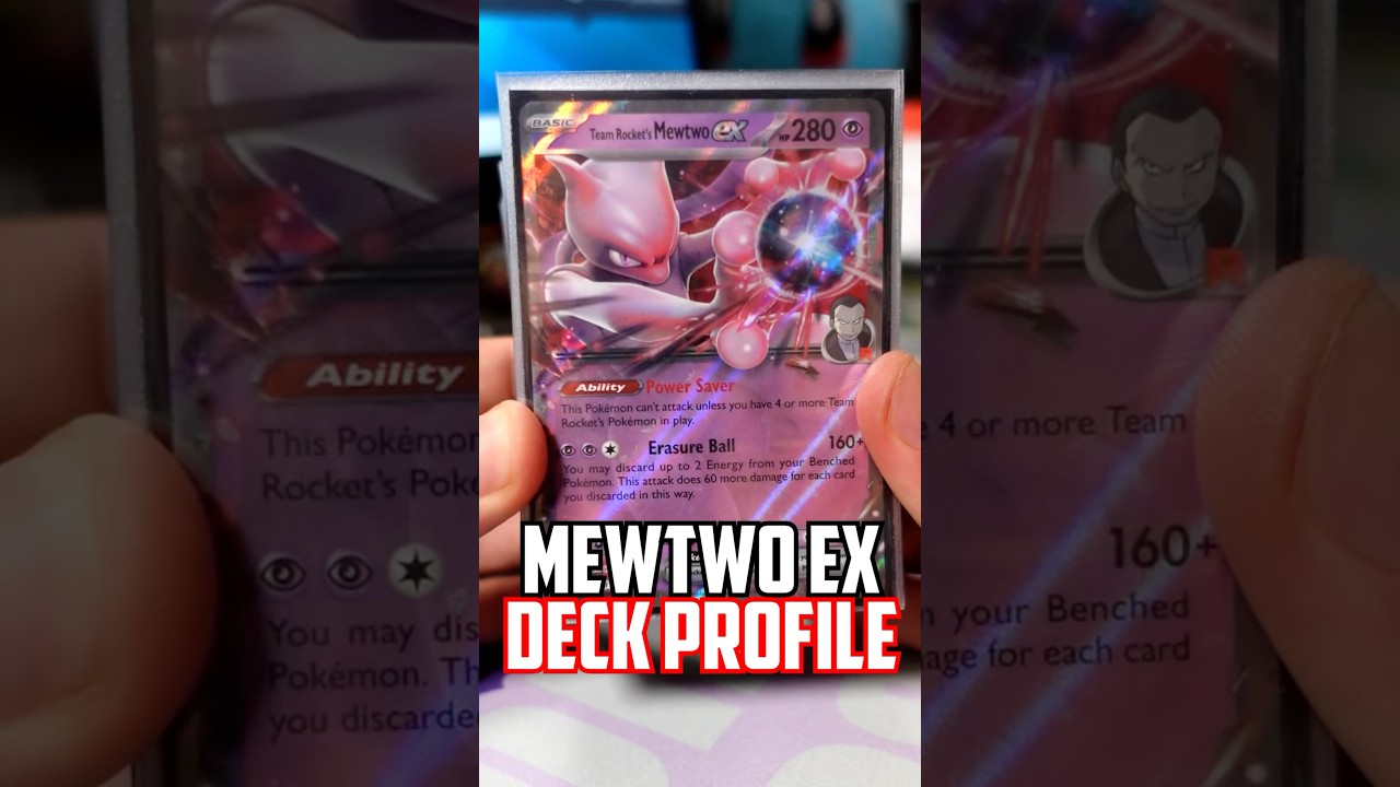 1st Place Team Rocket&rsquo;s Mewtwo ex Deck List! (Pokemon TCG)