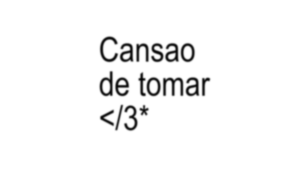 Paidi - Cansao de tomar | Prod. Satori*