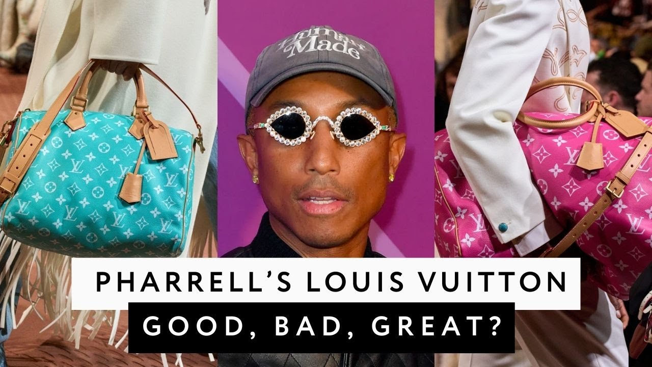 Pharrell’s Louis Vuitton: The bags, the clothes! Good, bad, great?!