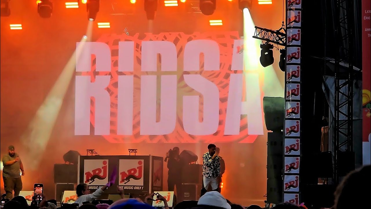 Ridsa - Rosa Concert FESTIVAL NRJ MUSIC TOUR Trélazé le 6 Juillet 2024