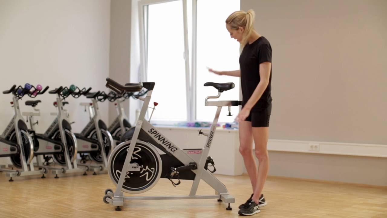 Spinning-Bike einstellen