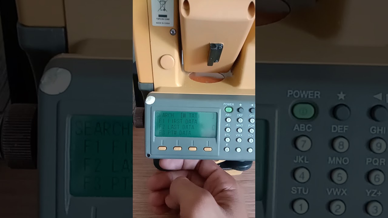 Tutorial stake out menggunakan alat topcon 102