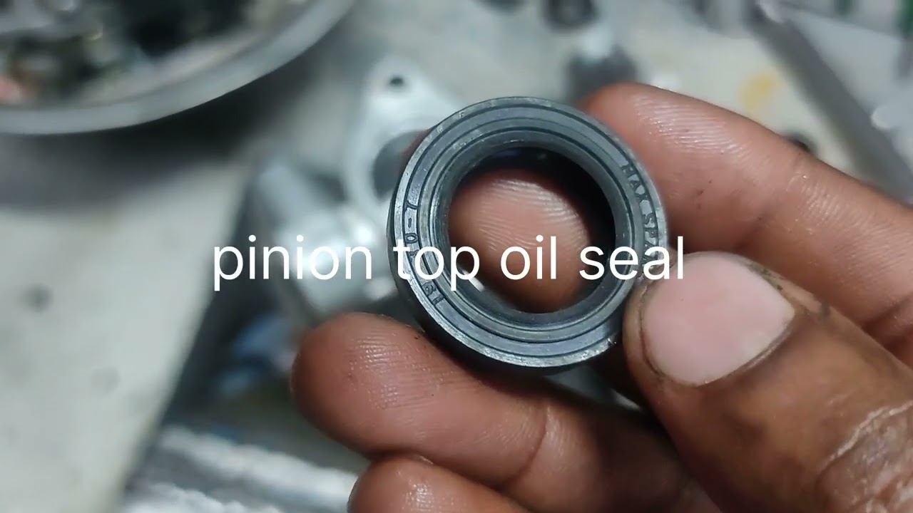 Honda civic power steering rack oil seal change