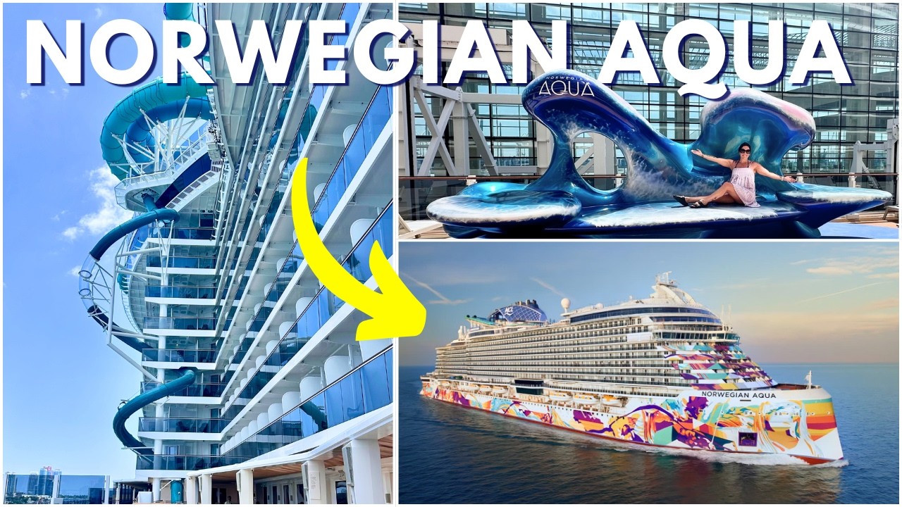 Boarding a BRAND NEW Ship | Norwegian Aqua in Miami!