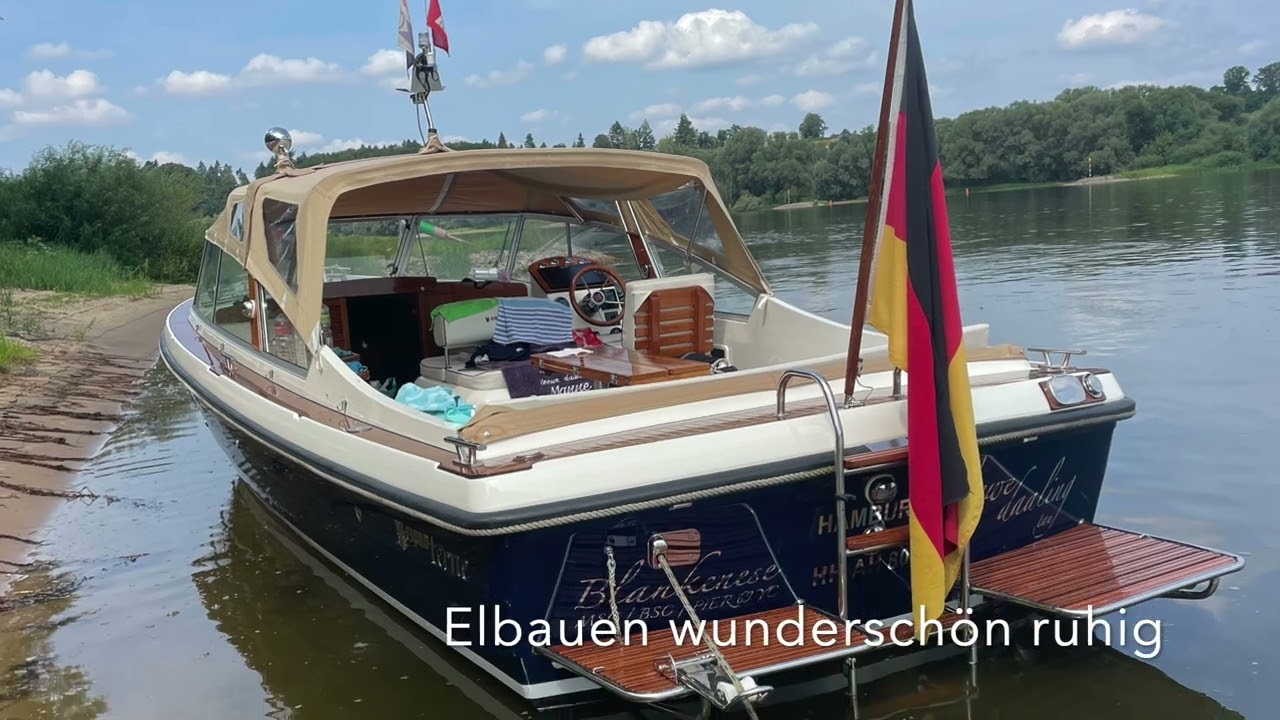 Auf der Oberelbe mit der Fjord 28 Terne und Tips von Manne