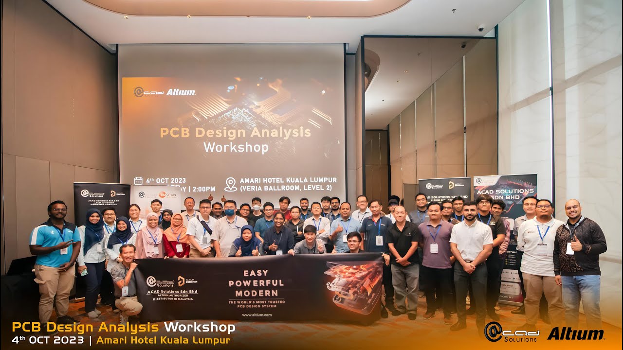 PCB Design Analysis Workshop Oct 2023 (KL) | ACAD Solutions Sdn Bhd