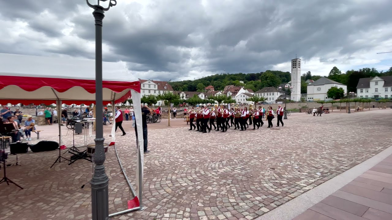 Die Blaskapelle Lüchtringen in Bad Karlshafen