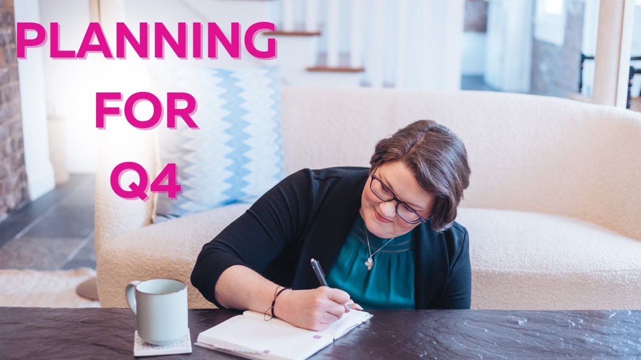How I Do My Quarterly Planning | HB90 System + Q4 Goals & Intentional Planning