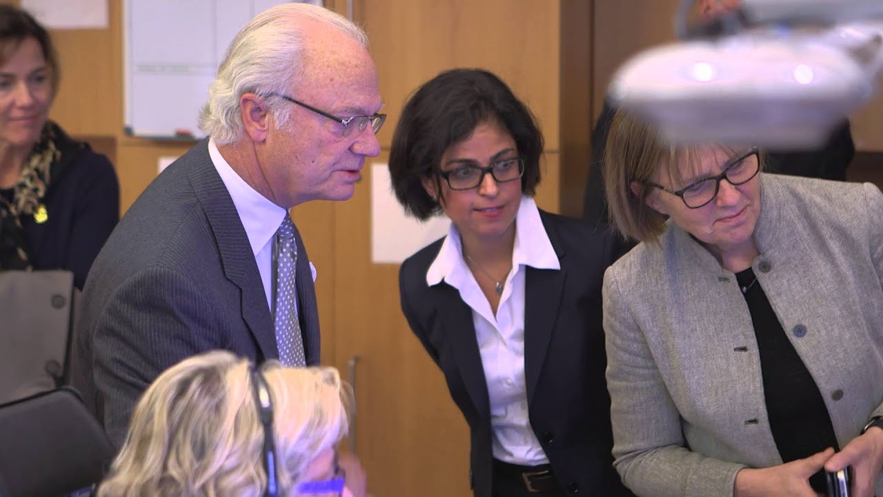 H.M. Konung Carl XVI Gustaf besöker SOS Alarm