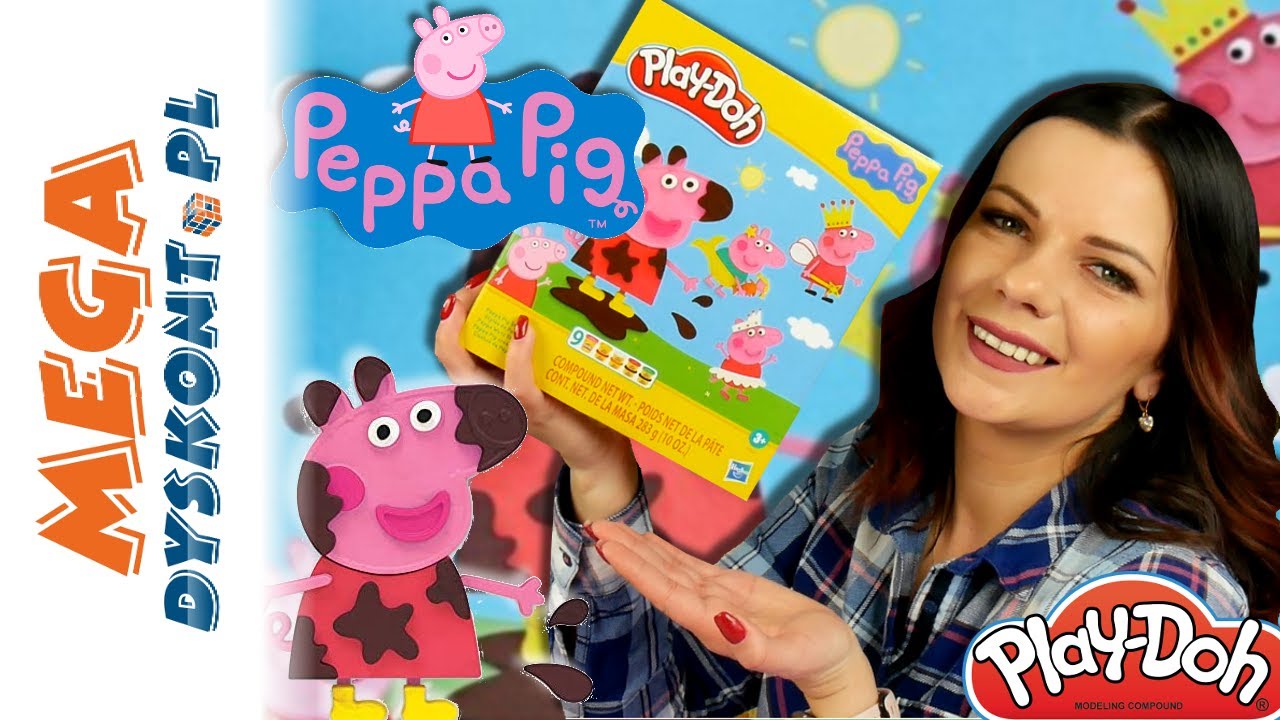PLAY DOH 😍  ŚWINKA PEPPA W R&Oacute;ŻNYCH WYDANIACH ! 🔥 PEPPA PIG 🐷🔥MegaDyskont🔥