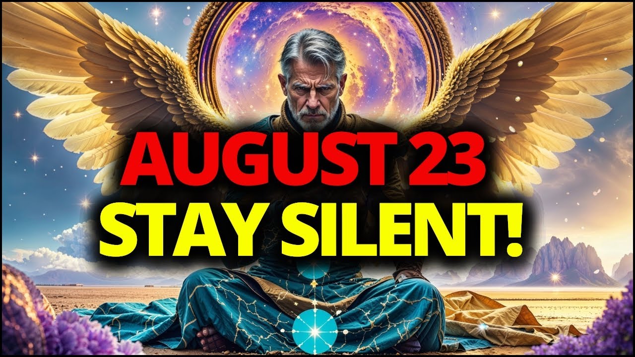 CHOSEN ONES, THIS IS WHY YOU MUST STAY SILENT WITH THE PERSON CLOSEST TO YOU ON AUGUST 23 🤐⚡