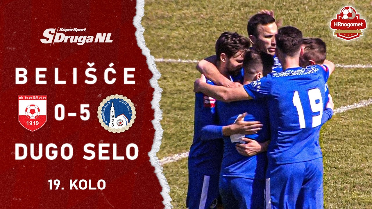 Sažetak: Belišće 0-5 Dugo Selo (19. kolo SuperSport 2. NL)