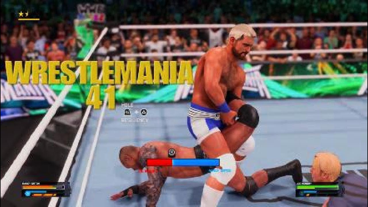 WWE 2K25 WRESTLEMANIA 41 RANDY ORTON VS JOE HENDRY!!!!!!!