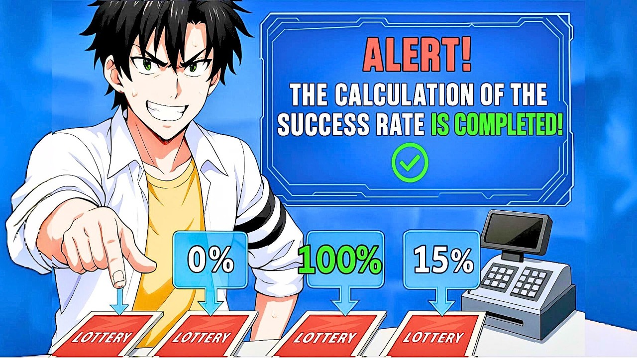 ( 𝙃𝙄𝙉𝘿𝙄 ) Only 1% Chance to Survive?! 😱🔥 Overpowered MC Success Rate System🔥❌ | Manhwa Recap ❤✅