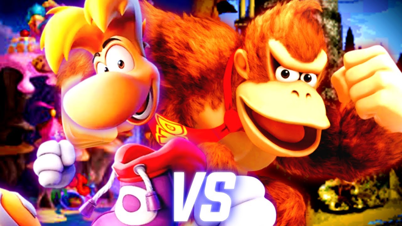 Rayman VS Donkey Kong [BNDR] Ft. Kikko RAP